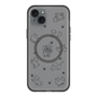スリムプロテクションプレミアムケース with MagSafe［ オリジナル - CASEPLAYイヌ総柄 - black ］