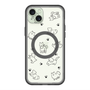 スリムプロテクションプレミアムケース with MagSafe［ オリジナル - CASEPLAYイヌ総柄 - black ］