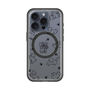 スリムプロテクションプレミアムケース with MagSafe［ オリジナル - CASEPLAYイヌ総柄 - black ］