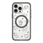 スリムプロテクションプレミアムケース with MagSafe［ オリジナル - CASEPLAYイヌ総柄 - black ］