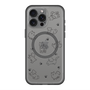 スリムプロテクションプレミアムケース with MagSafe［ オリジナル - CASEPLAYイヌ総柄 - black ］