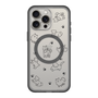 スリムプロテクションプレミアムケース with MagSafe［ オリジナル - CASEPLAYイヌ総柄 - black ］