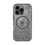 スリムプロテクションプレミアムケース with MagSafe［ オリジナル - CASEPLAYイヌ総柄 - black ］
