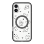 スリムプロテクションプレミアムケース with MagSafe［ オリジナル - CASEPLAYイヌ総柄 - black ］