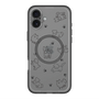 スリムプロテクションプレミアムケース with MagSafe［ オリジナル - CASEPLAYイヌ総柄 - black ］