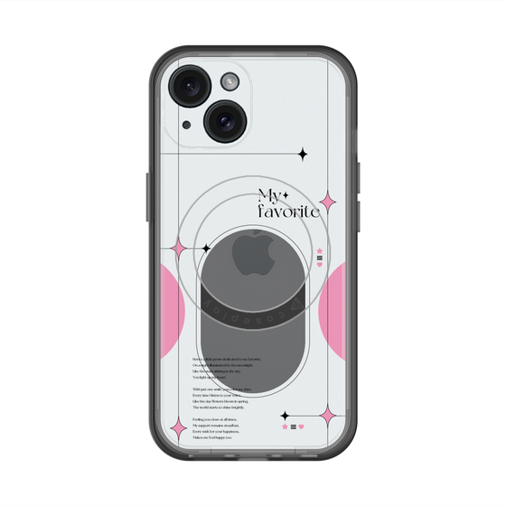 スリムプロテクションプレミアムケース with MagSafe［ オリジナル - チェキケース - ピンク ］