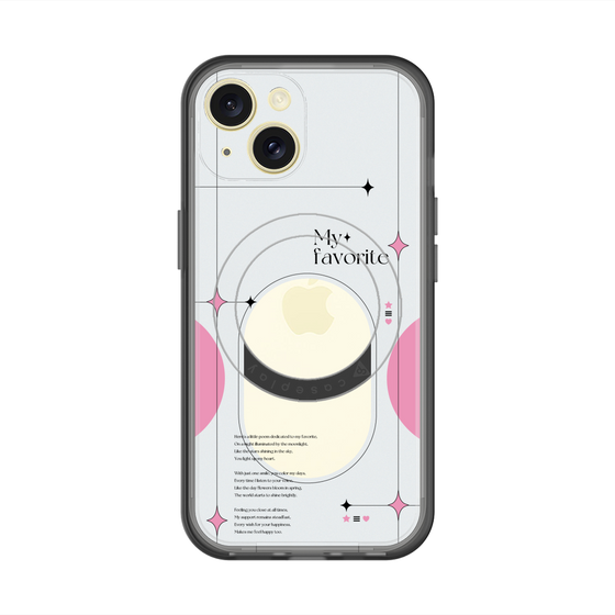スリムプロテクションプレミアムケース with MagSafe［ オリジナル - チェキケース - ピンク ］