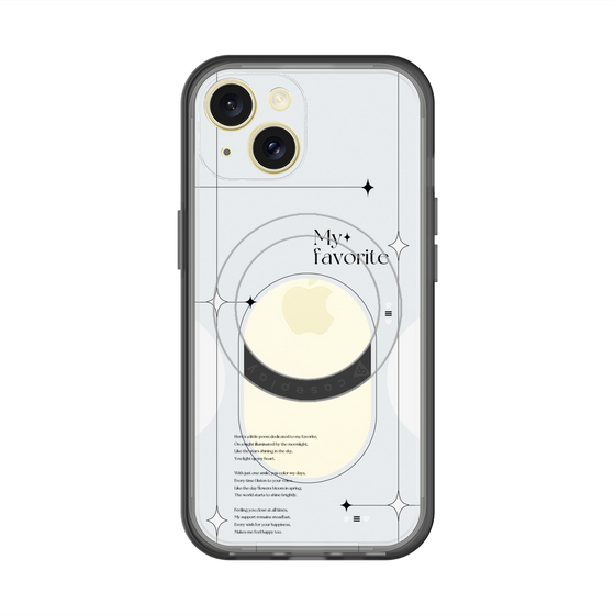 スリムプロテクションプレミアムケース with MagSafe［ オリジナル - チェキケース - ホワイト ］