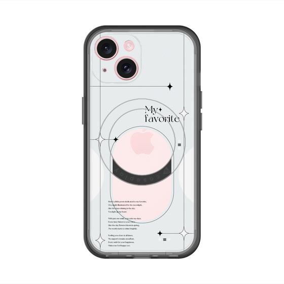 スリムプロテクションプレミアムケース with MagSafe［ オリジナル - チェキケース - ホワイト ］