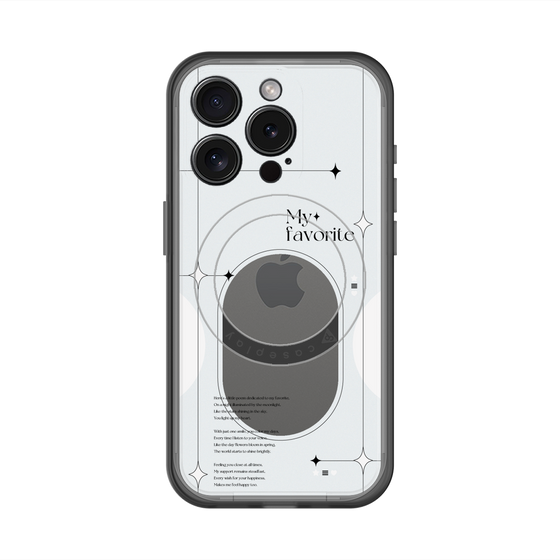 スリムプロテクションプレミアムケース with MagSafe［ オリジナル - チェキケース - ホワイト ］