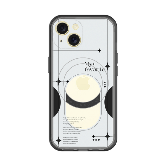 スリムプロテクションプレミアムケース with MagSafe［ オリジナル - チェキケース - ブラック ］