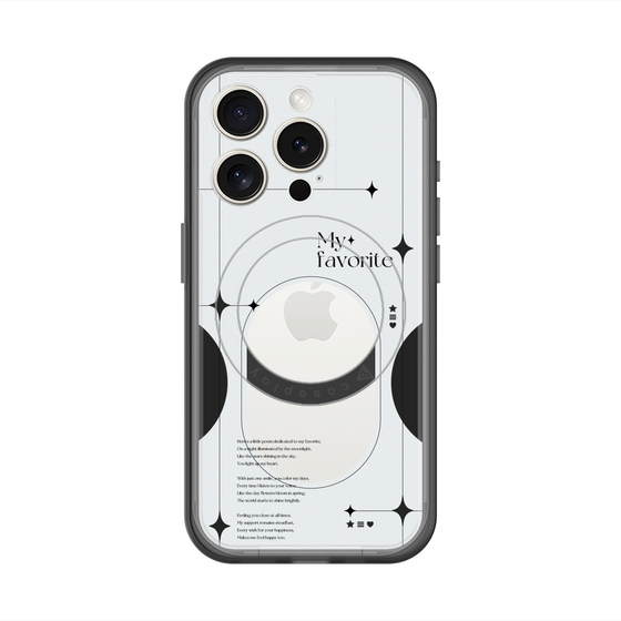 スリムプロテクションプレミアムケース with MagSafe［ オリジナル - チェキケース - ブラック ］