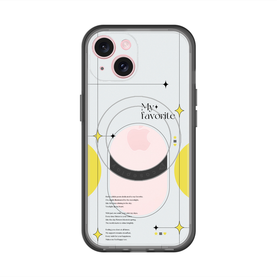 スリムプロテクションプレミアムケース with MagSafe［ オリジナル - チェキケース - イエロー ］