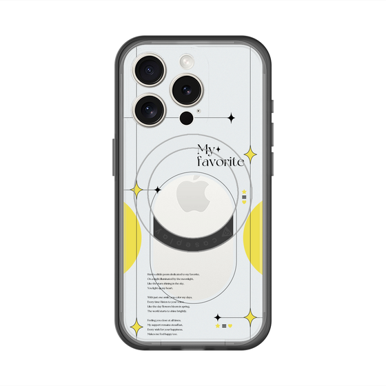 スリムプロテクションプレミアムケース with MagSafe［ オリジナル - チェキケース - イエロー ］