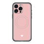 スリムプロテクションプレミアムケース with MagSafe［ オリジナル - 推し色ハート - ピンク ］