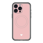 スリムプロテクションプレミアムケース with MagSafe［ オリジナル - 推し色ハート - ピンク ］