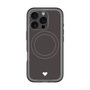 スリムプロテクションプレミアムケース with MagSafe［ オリジナル - 推し色ハート - ブラック ］