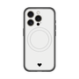 スリムプロテクションプレミアムケース with MagSafe［ オリジナル - 推し色ハート - ホワイト ］
