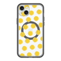 スリムプロテクションプレミアムケース with MagSafe［ オリジナル - 推し色水玉 - イエロー ］