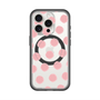 スリムプロテクションプレミアムケース with MagSafe［ オリジナル - 推し色水玉 - ピンク ］