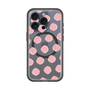 スリムプロテクションプレミアムケース with MagSafe［ オリジナル - 推し色水玉 - ピンク ］