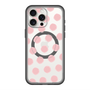スリムプロテクションプレミアムケース with MagSafe［ オリジナル - 推し色水玉 - ピンク ］