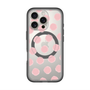 スリムプロテクションプレミアムケース with MagSafe［ オリジナル - 推し色水玉 - ピンク ］