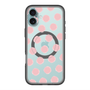 スリムプロテクションプレミアムケース with MagSafe［ オリジナル - 推し色水玉 - ピンク ］