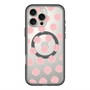 スリムプロテクションプレミアムケース with MagSafe［ オリジナル - 推し色水玉 - ピンク ］