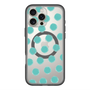 スリムプロテクションプレミアムケース with MagSafe［ オリジナル - 推し色水玉 - グリーン ］