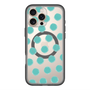 スリムプロテクションプレミアムケース with MagSafe［ オリジナル - 推し色水玉 - グリーン ］