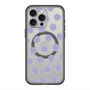 スリムプロテクションプレミアムケース with MagSafe［ オリジナル - 推し色水玉 - パープル ］