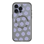 スリムプロテクションプレミアムケース with MagSafe［ オリジナル - 推し色水玉 - パープル ］