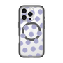 スリムプロテクションプレミアムケース with MagSafe［ オリジナル - 推し色水玉 - パープル ］