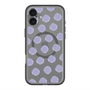 スリムプロテクションプレミアムケース with MagSafe［ オリジナル - 推し色水玉 - パープル ］