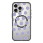 スリムプロテクションプレミアムケース with MagSafe［ オリジナル - 推し色水玉 - パープル ］