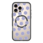 スリムプロテクションプレミアムケース with MagSafe［ オリジナル - 推し色水玉 - パープル ］