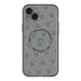 スリムプロテクションプレミアムケース with MagSafe［ オリジナル - 推し色水玉 - ブラック ］
