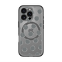 スリムプロテクションプレミアムケース with MagSafe［ オリジナル - 推し色水玉 - ブラック ］