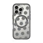 スリムプロテクションプレミアムケース with MagSafe［ オリジナル - 推し色水玉 - ブラック ］