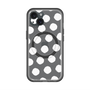 スリムプロテクションプレミアムケース with MagSafe［ オリジナル - 推し色水玉 - ホワイト ］
