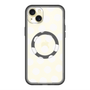 スリムプロテクションプレミアムケース with MagSafe［ オリジナル - 推し色水玉 - ホワイト ］