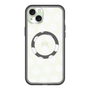 スリムプロテクションプレミアムケース with MagSafe［ オリジナル - 推し色水玉 - ホワイト ］