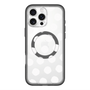 スリムプロテクションプレミアムケース with MagSafe［ オリジナル - 推し色水玉 - ホワイト ］
