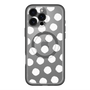 スリムプロテクションプレミアムケース with MagSafe［ オリジナル - 推し色水玉 - ホワイト ］