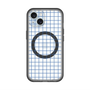 スリムプロテクションプレミアムケース with MagSafe［ オリジナル - 推し色チェック - ブルー ］