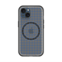 スリムプロテクションプレミアムケース with MagSafe［ オリジナル - 推し色チェック - ブルー ］