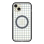 スリムプロテクションプレミアムケース with MagSafe［ オリジナル - 推し色チェック - ブルー ］