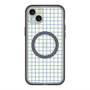スリムプロテクションプレミアムケース with MagSafe［ オリジナル - 推し色チェック - ブルー ］