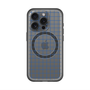 スリムプロテクションプレミアムケース with MagSafe［ オリジナル - 推し色チェック - ブルー ］